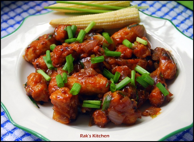 Baby corn Munchurian