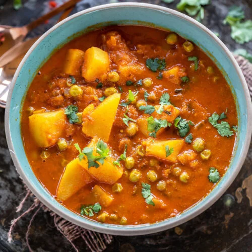 Aloo Mutter curry